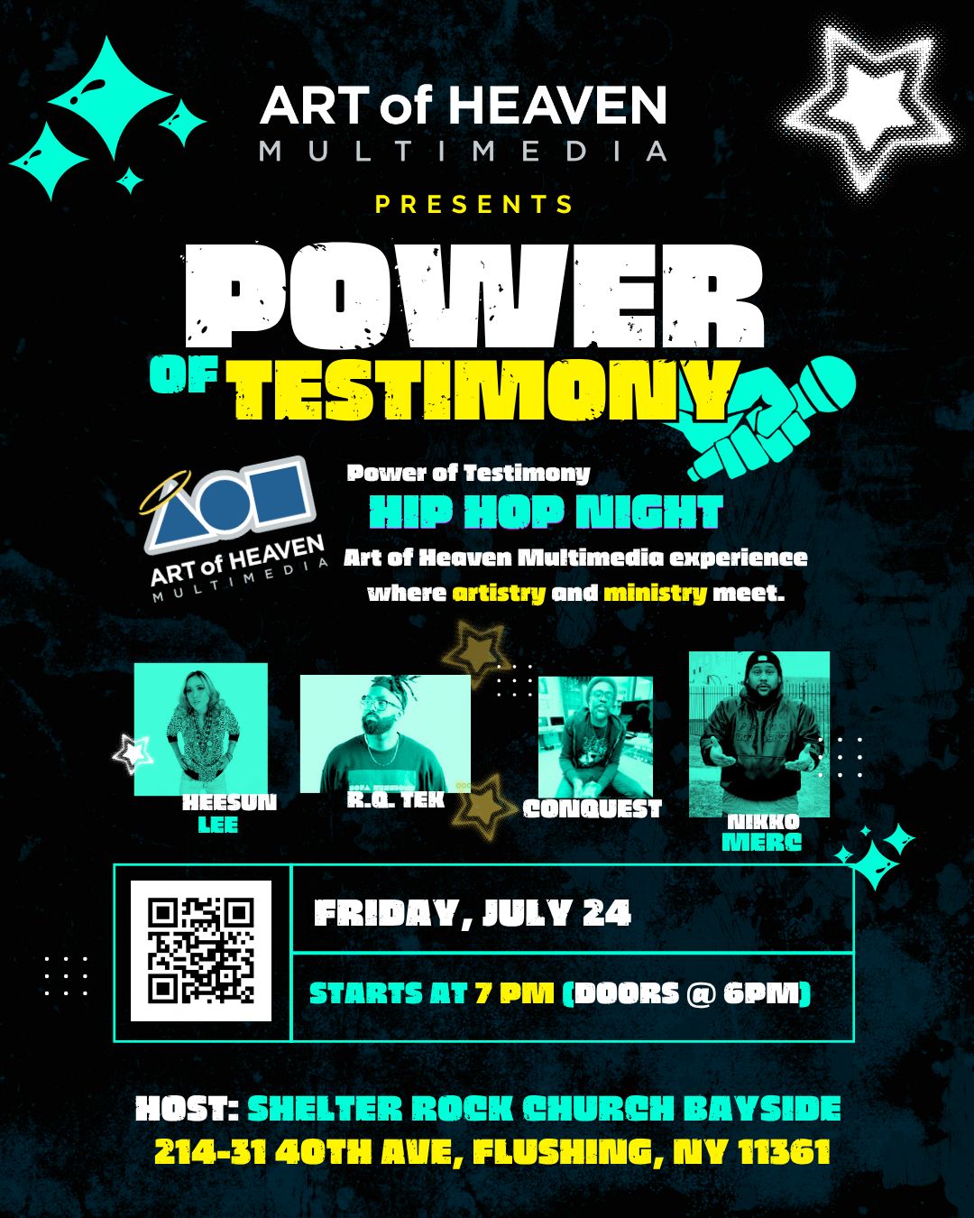 Power of Testimony: Hip Hop Night